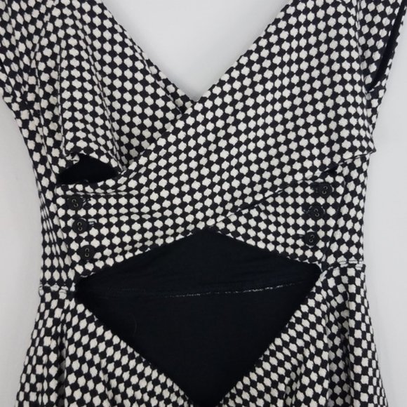 | Anthropologie | Deletta Neo Gingham Peplum Top - Picture 8 of 11